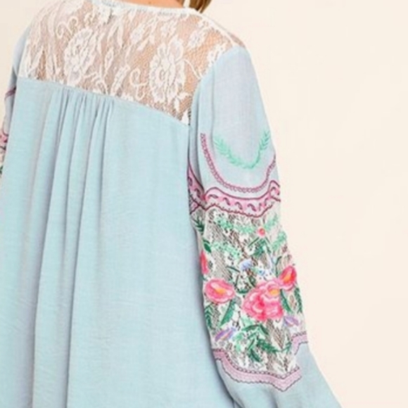 🆕🌿BOHO EMBROIDERED DRESS🌿 - Picture 3 of 7